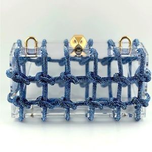 Evening clear clutch